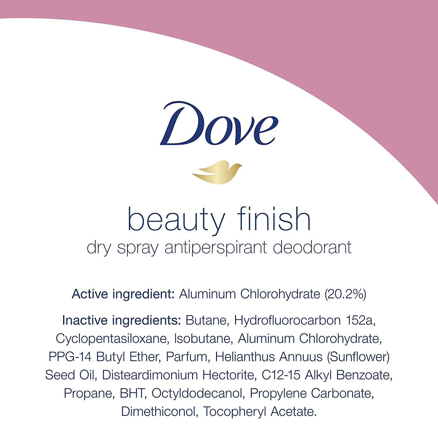 Dove Dry Spray Antiperspirant Deodorant for Women, Beauty Finish, 48 Hour Protection, Soft And Comfortable Underarms, Rose, 3.8 Oz, Pack of 3 - Image 7